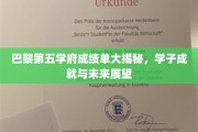 巴黎五大精英风采，学子荣耀之路与未来蓝图