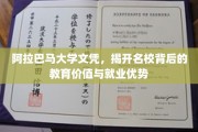 阿拉巴马大学文凭，揭秘名校光环下的教育实力与职场竞争力