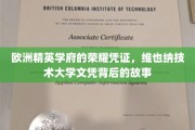 解码维也纳技术大学，精英学府的辉煌文凭探寻记