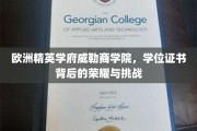 解码威勒商学院，荣耀学位背后的欧洲精英之路