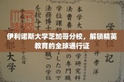 伊利诺斯大学芝加哥分校，解锁精英教育的全球通行证