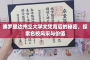 揭开佛罗里达州立大学文凭的神秘面纱，名校魅力与价值的深度解析