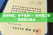 传承百年荣光，学子风采录——理工学院辉煌成就全景览
