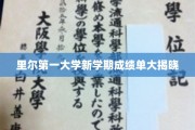 里尔一大大幕拉开，新生成绩单惊喜揭晓！