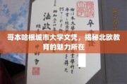 探秘哥本哈根城市大学，北欧教育之魅，文凭背后的故事