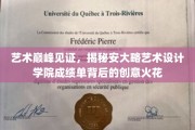 安大略艺术设计学院，揭秘成就斐然的背后创意秘境