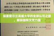 爱尔兰高威大学之旅，揭秘国际认可文凭背后的独特魅力