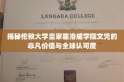伦敦大学皇家霍洛威学院，国际认可的卓越文凭之路