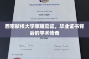 西密歇根荣耀时刻，揭秘毕业证书背后的学术辉煌之路