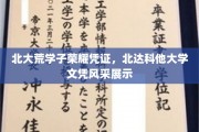 北大荒精英闪耀北美，北达科他文凭荣耀展翅