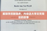揭秘学历新高度，内华达大学文凭背后的传奇旅程