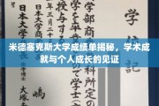 米德塞克斯大学成绩单背后的成长轨迹，一纸成绩单，见证学术与个人双重飞跃