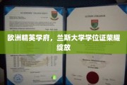 兰斯大学学位荣耀，欧洲精英学府之光闪耀全球