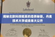 丹麦技术大学，揭秘北欧科技人才的摇篮与培养策略