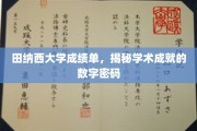 解码田纳西大学成绩单，揭秘学术辉煌的数字秘密
