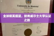 国际精英孵化器，新南威尔士大学认证之旅揭秘