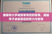 佛蒙特精英之路，揭开学子卓越背后的奋斗与智慧之光