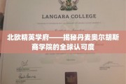 解码北欧教育瑰宝，丹麦奥尔胡斯商学院的国际声誉揭秘