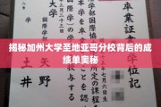 解码加州圣地亚哥分校，揭秘学术实力的秘密钥匙