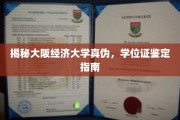揭秘，大阪经济大学学位证真伪鉴定全攻略
