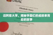 迈阿密学霸传奇，揭秘学术巅峰背后的奋斗历程
