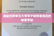 解码巴黎第五大学学霸养成记，揭秘学业巅峰之路