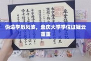 学历造假疑云笼罩釜庆大学，学位证书之谜引发热议