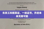 东京工科精英通行证，解锁未来职业新篇章