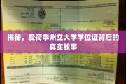 揭秘爱荷华州立大学学位证背后的传奇历程