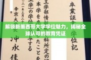 探秘新墨西哥大学，国际视野下的学历宝藏