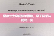 解码桑德兰大学卓越篇章，学子荣耀与成长瞬间全景展现