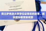 揭秘荷兰萨克逊大学学位证，跨越国界的教育传奇