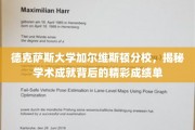 解码德克萨斯大学加尔维斯顿分校，揭开学术卓越的辉煌成就面纱
