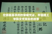 解码帝国理工学院，伦敦顶尖学府的辉煌证书之谜