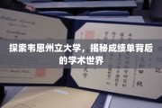揭开韦恩州立大学成绩单面纱，探秘学术殿堂的奥秘