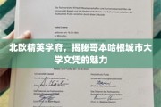 解码哥本哈根，北欧学府的卓越文凭魅力探秘
