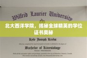 北大西洋学院，探索精英学位背后的非凡故事