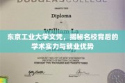 解码东京工业大学，文凭背后的学术魅力与职场通行证
