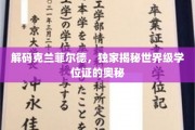 探寻克兰菲尔德，揭开顶尖学位背后的卓越秘密