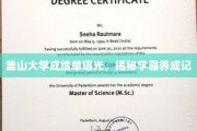 釜山学霸养成记，揭秘成绩单背后的秘密
