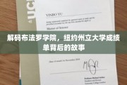 探秘布法罗学院，揭秘纽约州立大学成绩单背后的秘密角落