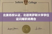 北美名校认证，北德克萨斯大学学位证闪耀职场舞台