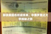 解锁美国名校成绩单，中佛罗里达大学揭秘之旅