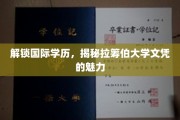 跨国教育新选择，揭秘拉筹伯大学学位的非凡价值
