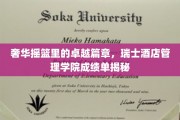 瑞士精英摇篮，揭秘瑞士酒店管理学院的辉煌成就