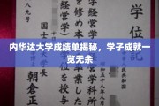内华达大学成绩单大公开，学子辉煌成就一网打尽