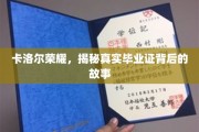 卡洛尔荣耀，探寻学历背后的传奇与真相