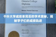 千叶大学成绩单解码，揭秘学子的学术成长之路